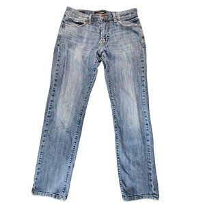 Lucky Brand Jeans Mens Size 30x30 Tag 30x28 Actual 221 Straight Leg 99 % Cotton